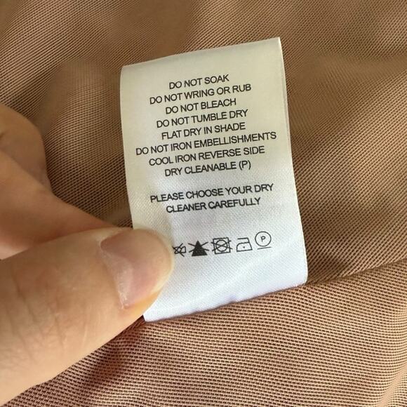 Bronx and Banco Megan Long Sleeve Mini Dress in Rose Pink Small (2-4 US) Women’s - Picture 8 of 13